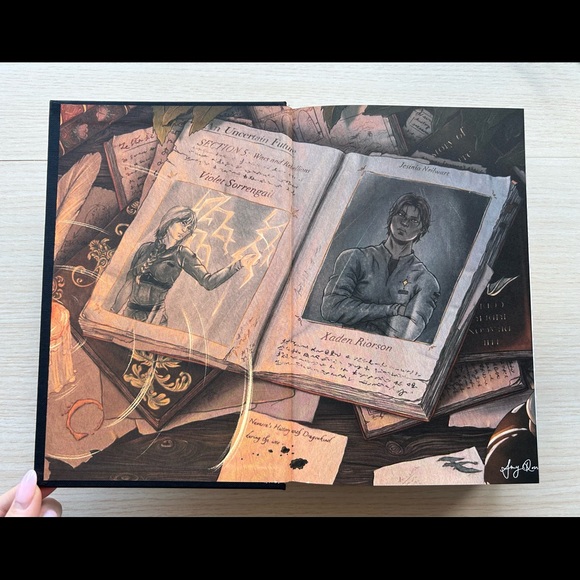 FairyLoot special edition Iron Flame by Rebecca Yarros - Picture 4 of 6